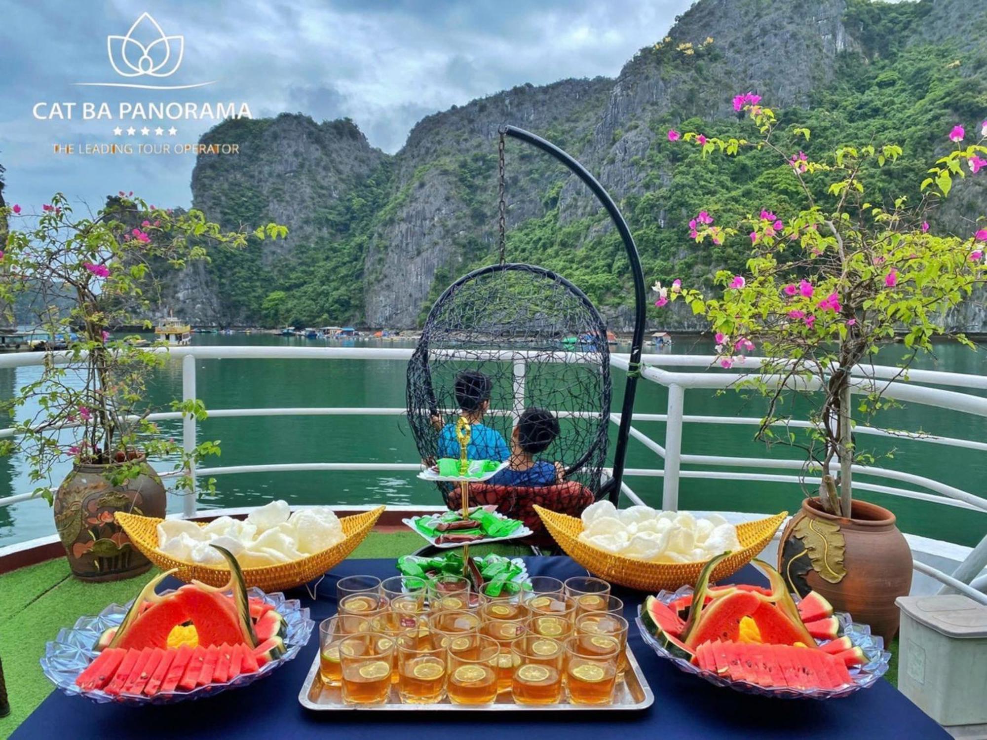 Green Mountain Cat Ba Hotel Dong Khe Sau Экстерьер фото