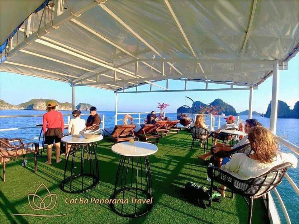 Green Mountain Cat Ba Hotel Dong Khe Sau Экстерьер фото